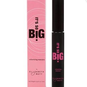 🎁 Elizabeth Mott It's So Big Volumizing Tubing Mascara: Black NIB